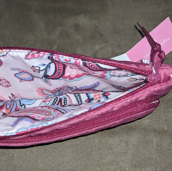 Vera Bradley Pink Cosmetic Clutch Bag - Picture 3 of 8